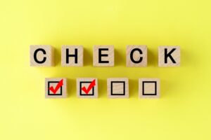 Checklist for lease contract of sharehouse